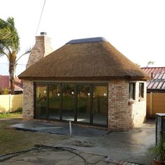 Brick Cottage — thatch roofing project by Thatch Roof Solutions